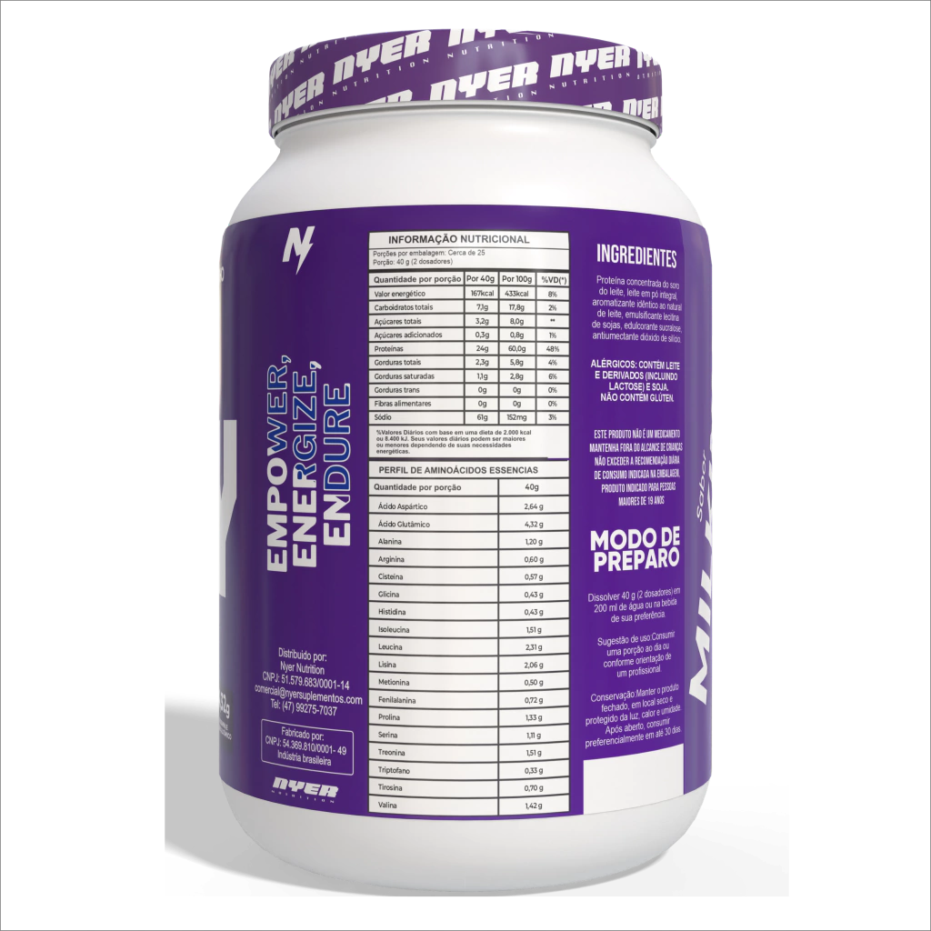 WHEY PROTEIN 1KG POTE GOURMET - Imagem 2