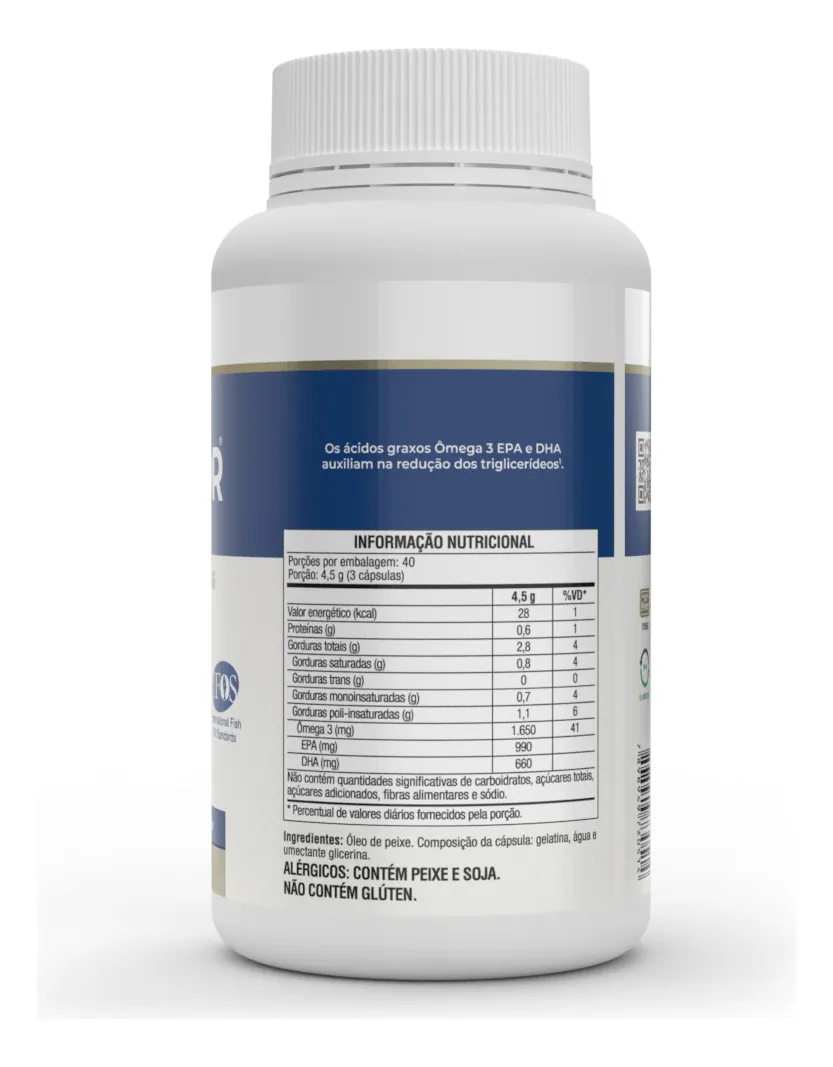 Omegafor Plus 120 Cápsulas Ômega 3 Vitafor - Imagem 2